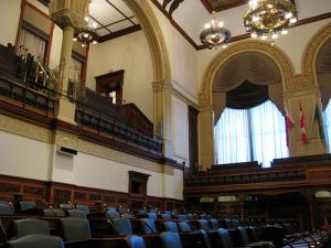 The Ontario Legislature building, where new prayers will now be said.  [Photo by wyliepoon]